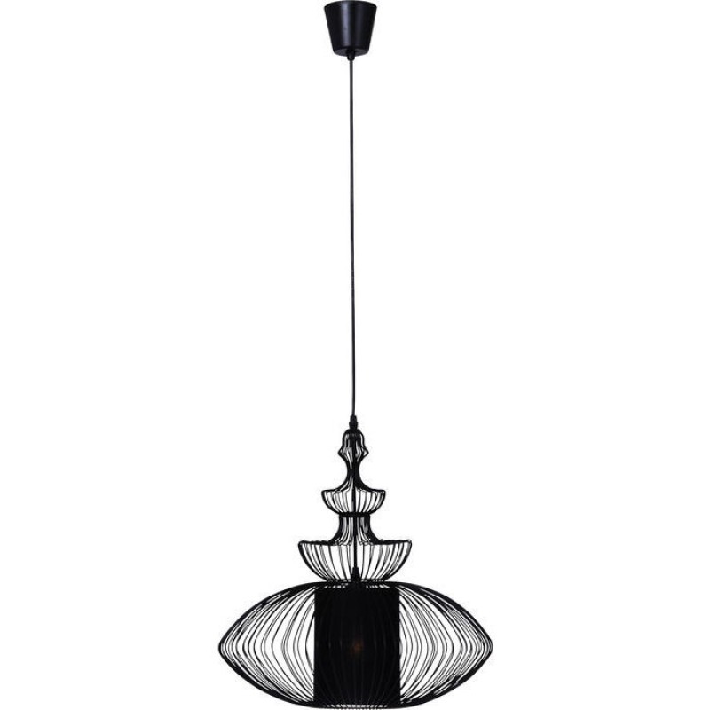 Pendant Lamp Swing Iron Oval